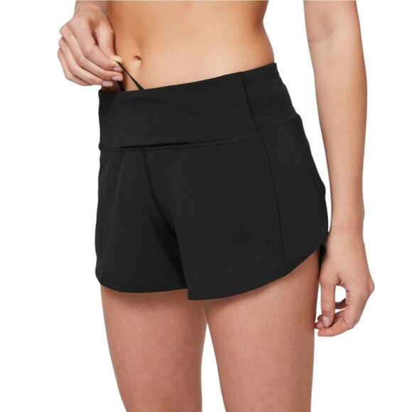 lululemon athletica Pants - Lululemon Speed Up Short Mid Rise 4"Black